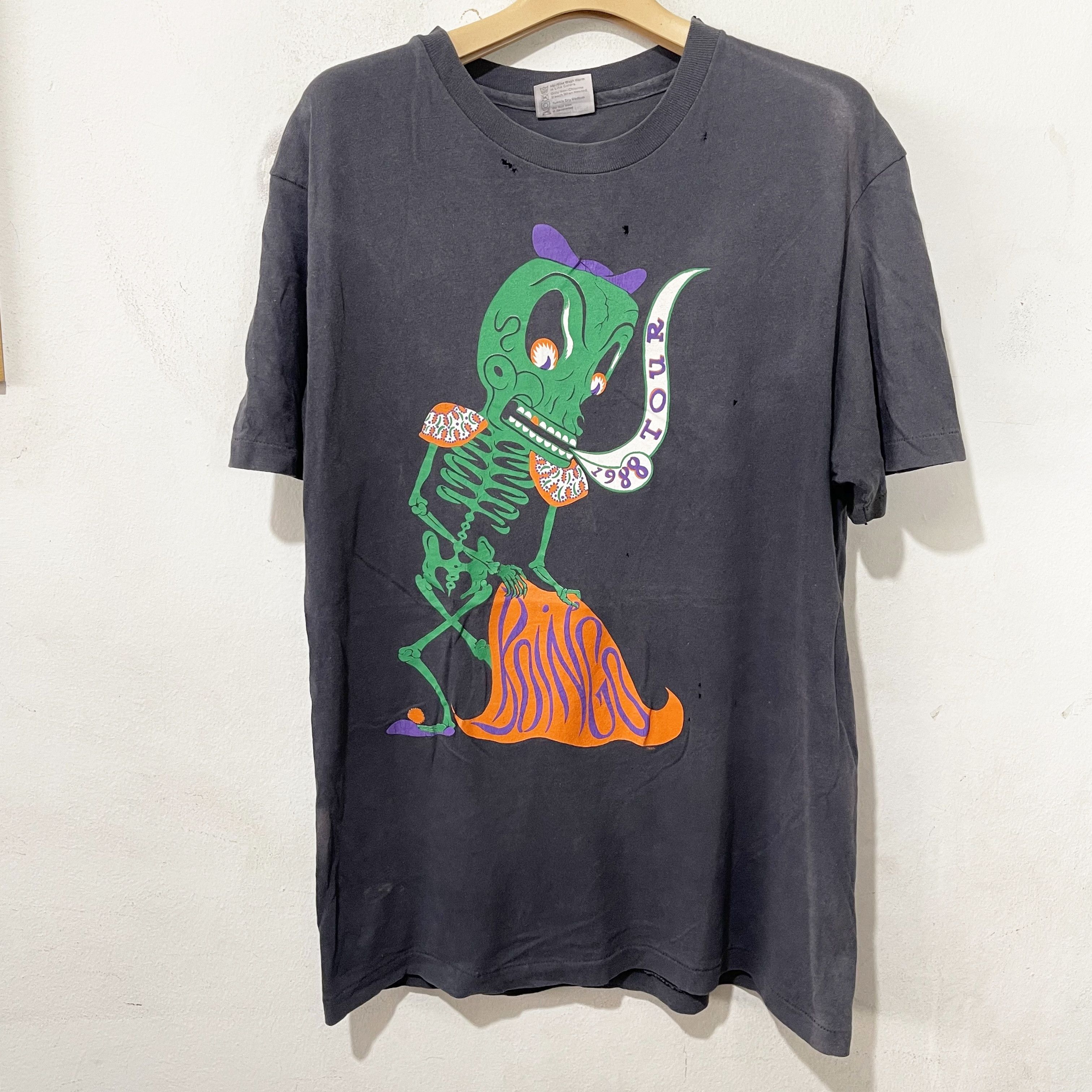 Band Tees Vintage 1987 Oingo Boingo Halloween T-Shirt Size US M / EU 48-50 / 2 - 1 Thumbnail