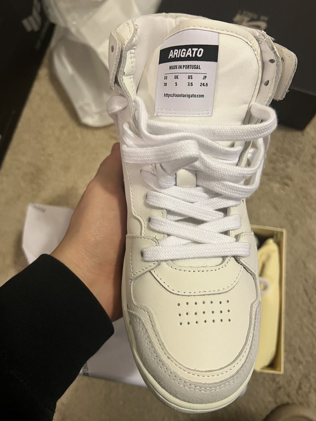 Axel Arigato Dice Hi Sneaker Size US 7.5 / IT 37.5 - 4 Thumbnail
