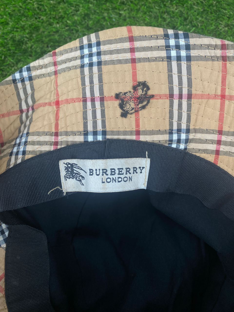 Burberry Burberry Monogram Logo Hat (CP012) Size ONE SIZE - 4 Thumbnail