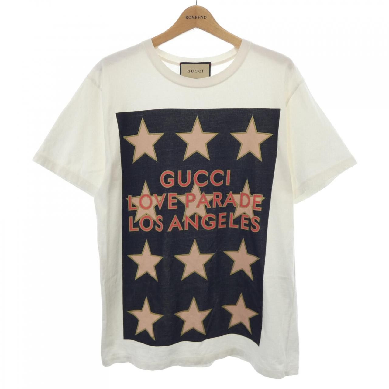 Gucci Gucci Gucci Cotton T Shirt Textile T-Shirts 548334 XJEQI DUTY FREE for USA Size ONE SIZE - 1 Thumbnail