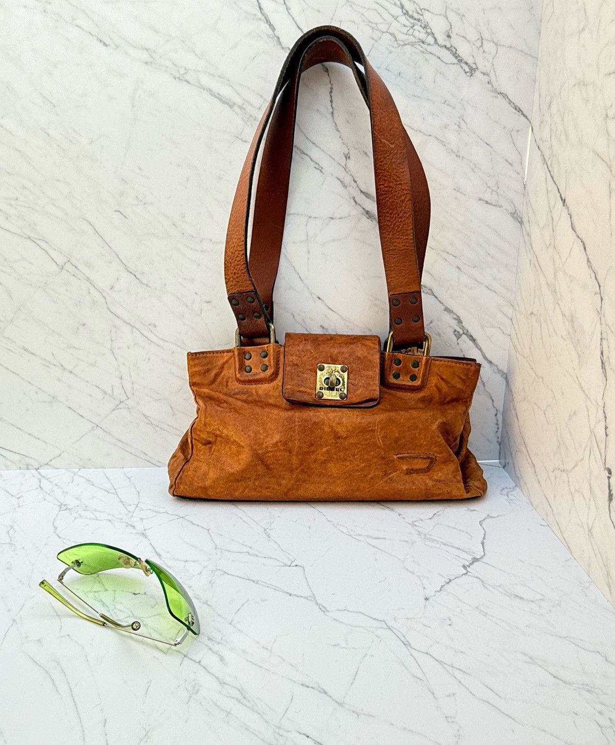 Diesel Diesel vintage Leather bag Size ONE SIZE - 6 Thumbnail
