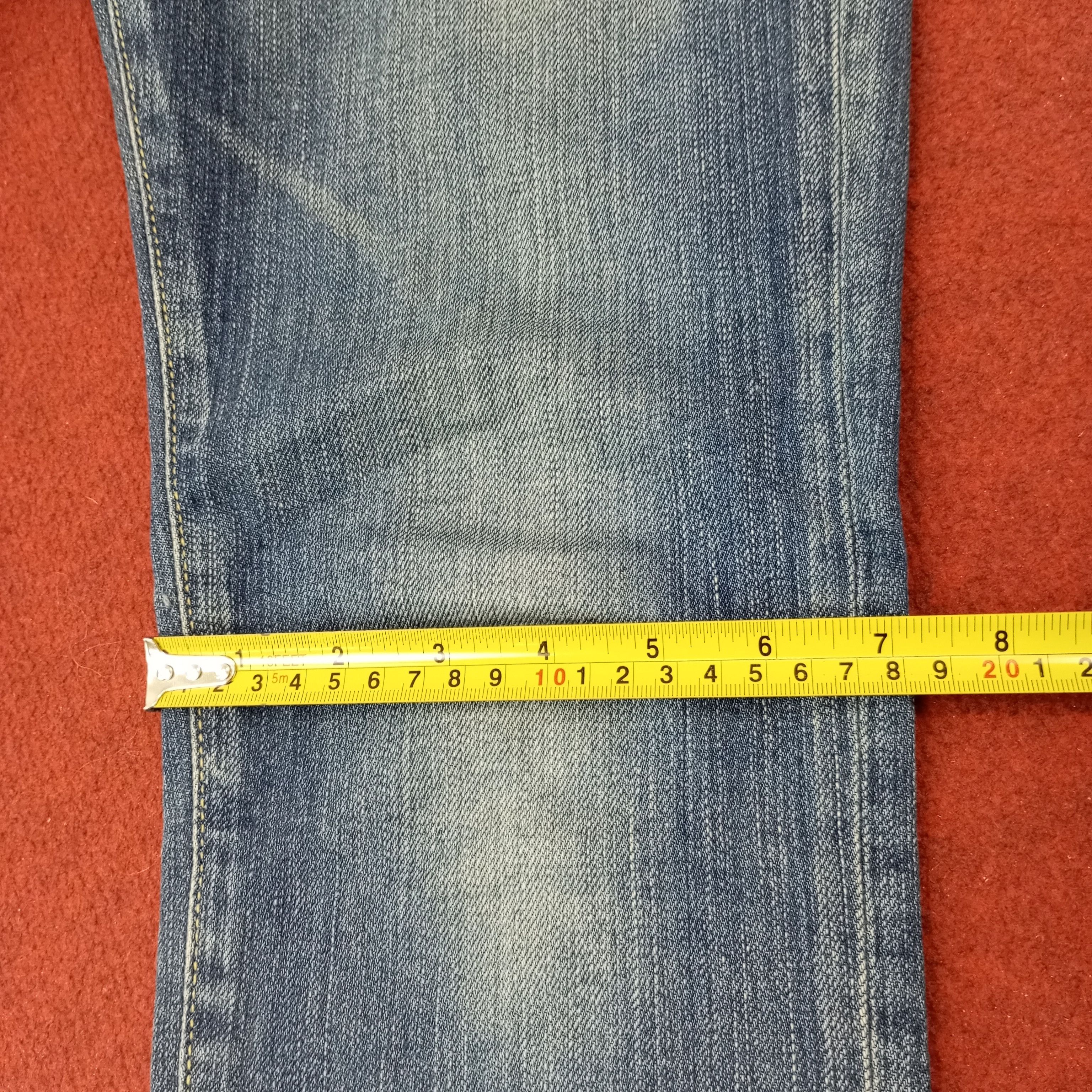 Hysteric Glamour Hysteric Glamour Japanese Brand Custom Art Jeans c252n20 Size 31" - 10 Thumbnail