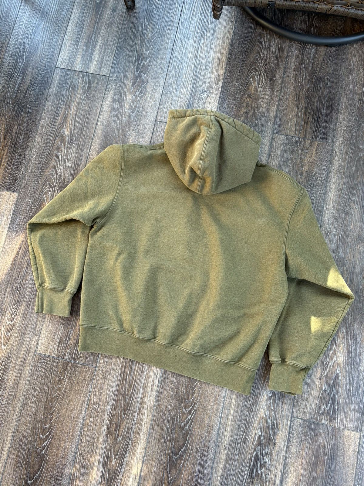Supreme Supreme Small Box Hoodie Olive Size US M / EU 48-50 / 2 - 2 Thumbnail
