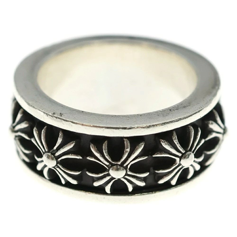 Chrome Hearts RARE! OFFER OK 🔥 14.5 CHROME HEARTS RING SPINNER CH X Size ONE SIZE - 1 Thumbnail