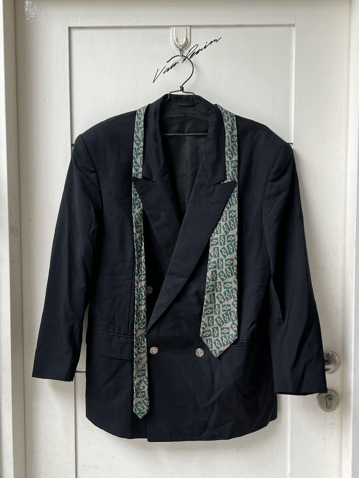Dior Christian Dior Monsieur Black Suit Tie Size US S / EU 44-46 / 1 - 1 Thumbnail