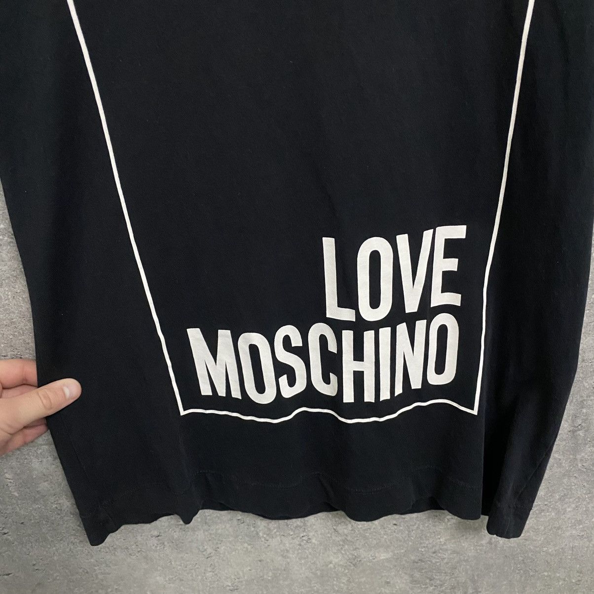 Moschino Vintage Love Moschino T Shirt Big Logo Size US S / EU 44-46 / 1 - 6 Thumbnail