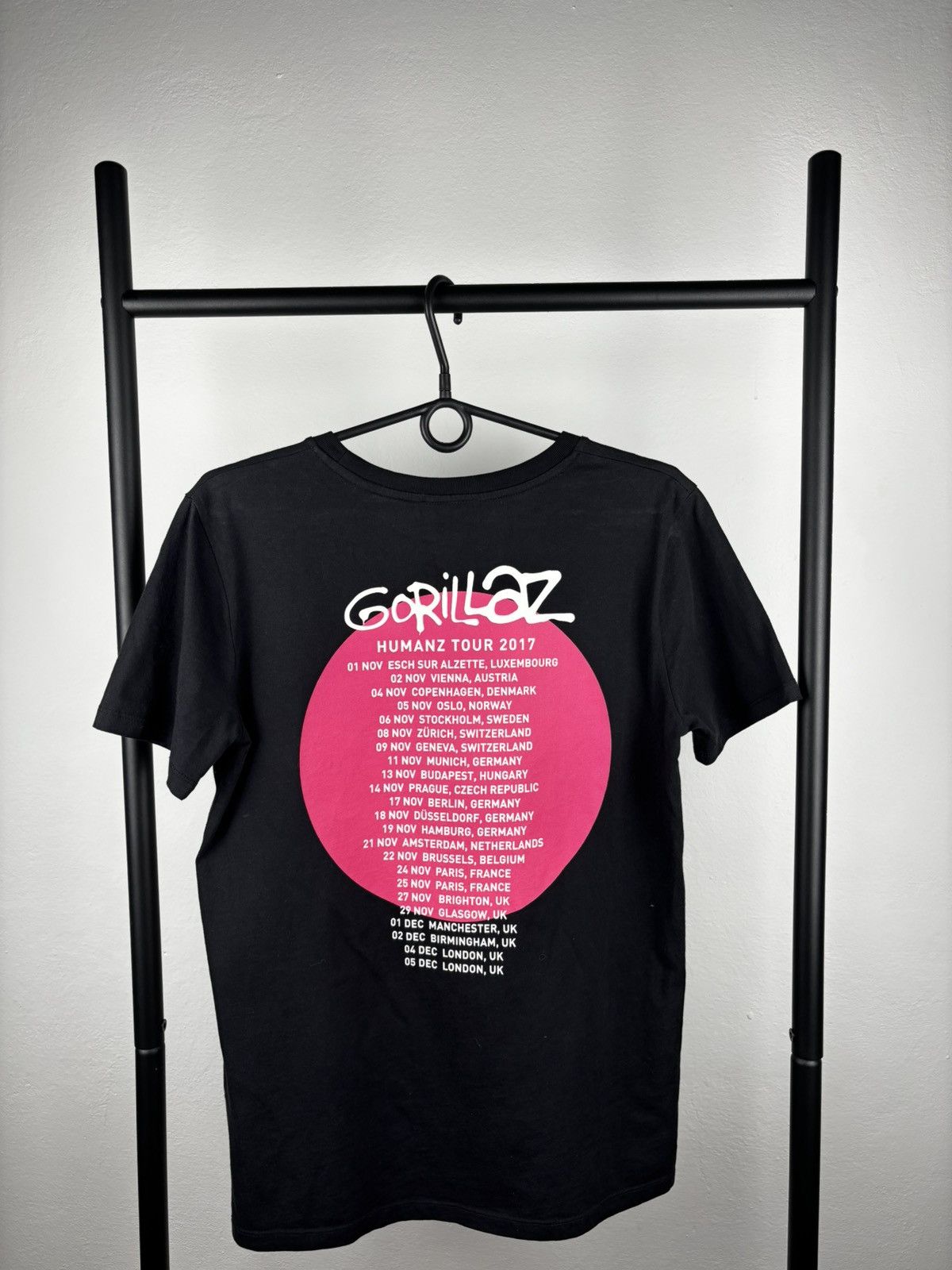 Band Tees × Vintage Gorillaz Tour 2017 vintage t shirt size XS Size US XS / EU 42 / 0 - 2 Thumbnail