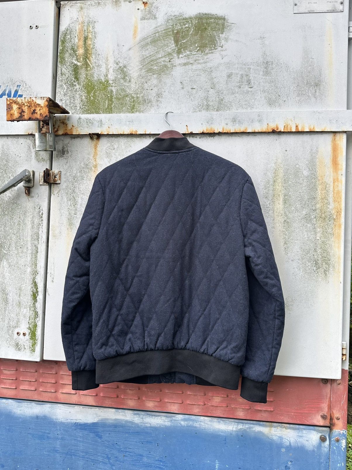 Japanese Brand 👹H&M Quilted Puffer Bomber Jacket Size US M / EU 48-50 / 2 - 5 Thumbnail