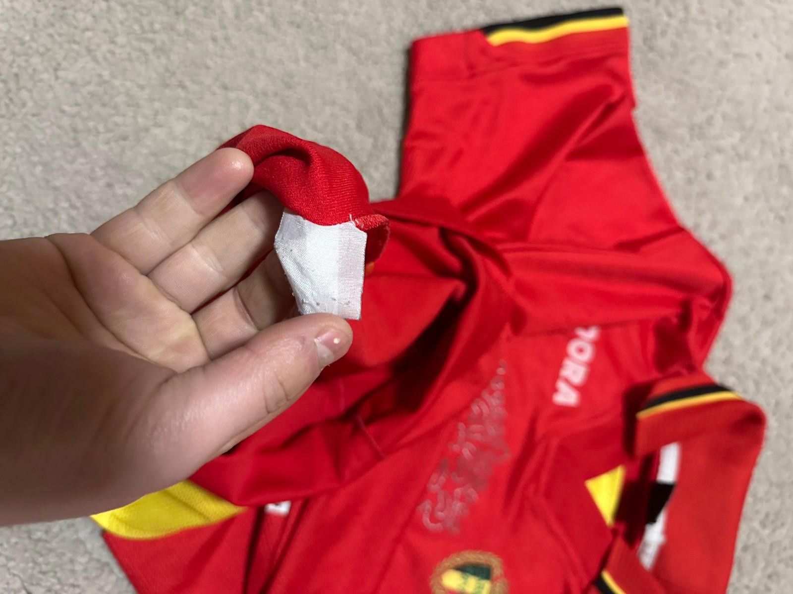 Diadora Diadora Belgium 1996/97 Home Football Shirt Soccer Jersey XL Size US XL / EU 56 / 4 - 6 Thumbnail