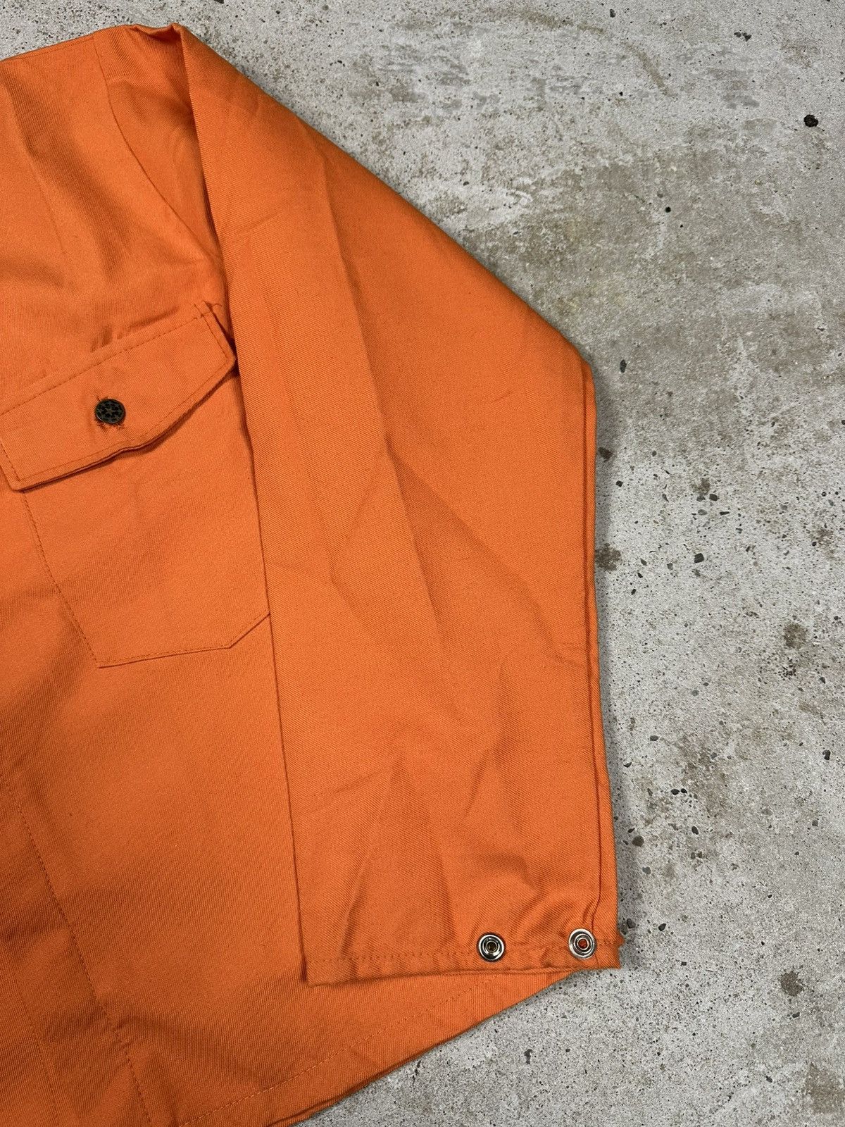 Le Laboureur Vintage Y2K Orange Workwear Jacket Utility Big Pockets Boxy Size US L / EU 52-54 / 3 - 6 Thumbnail
