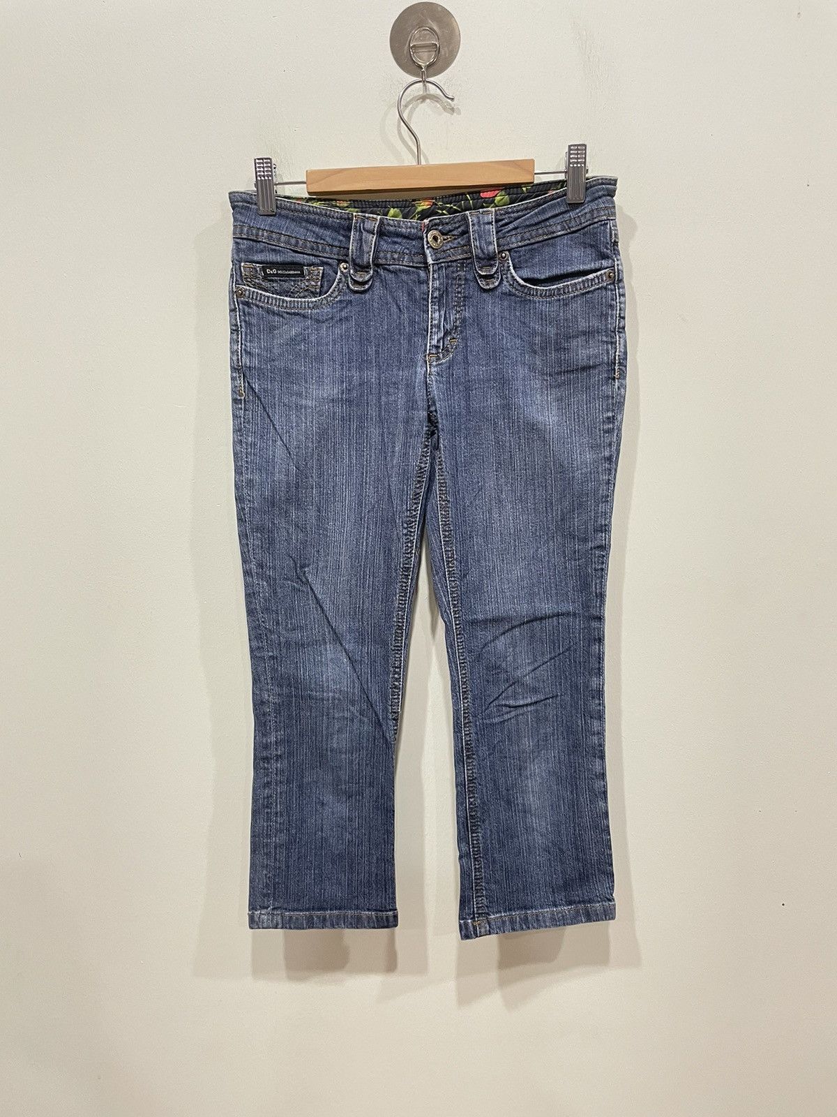 Designer × Dolce & Gabbana × Vintage Dolce & Gabbana Knee length Jeans Size 28" / US 6 / IT 42 - 1 Thumbnail