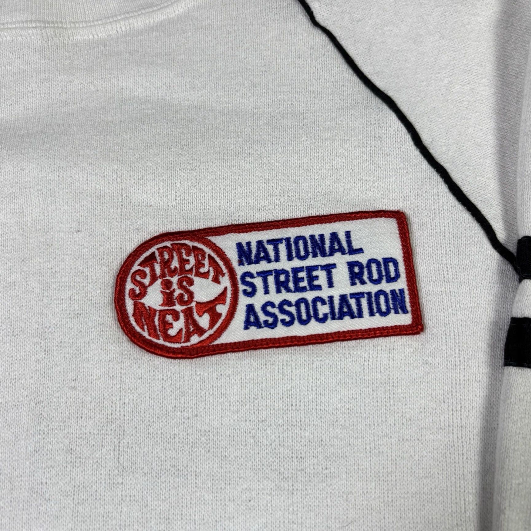 Vintage VINTAGE Model T Car Sweatshirt National Car Association size S 80s Men White Cotton Knit Graphic Print Racing Zip Pullover Logo United States Size US S / EU 44-46 / 1 - 4 Thumbnail