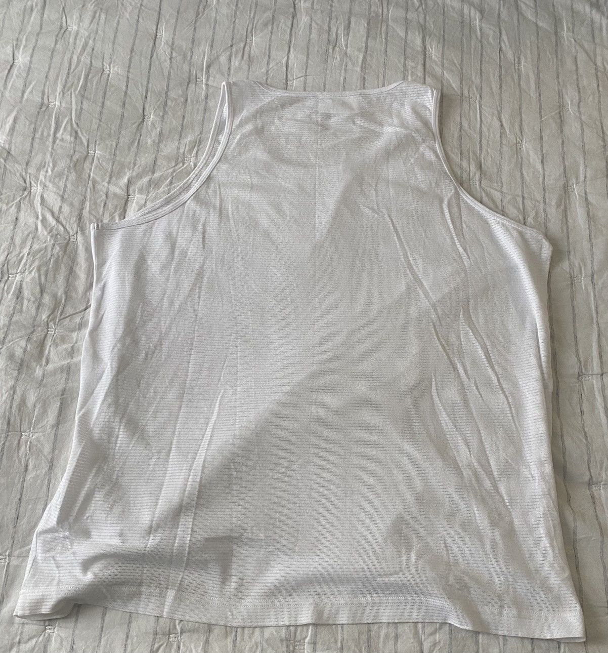 Kith Kith Pointelle Mesh Spencer White Tank NWT Size US XXL / EU 58 / 5 - 10 Thumbnail
