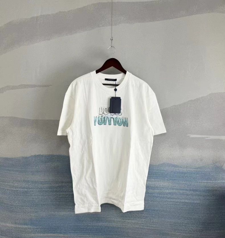 Louis Vuitton louis vuitton white green short sleeve shirt-dmc Size US XL / EU 56 / 4 - 1 Thumbnail