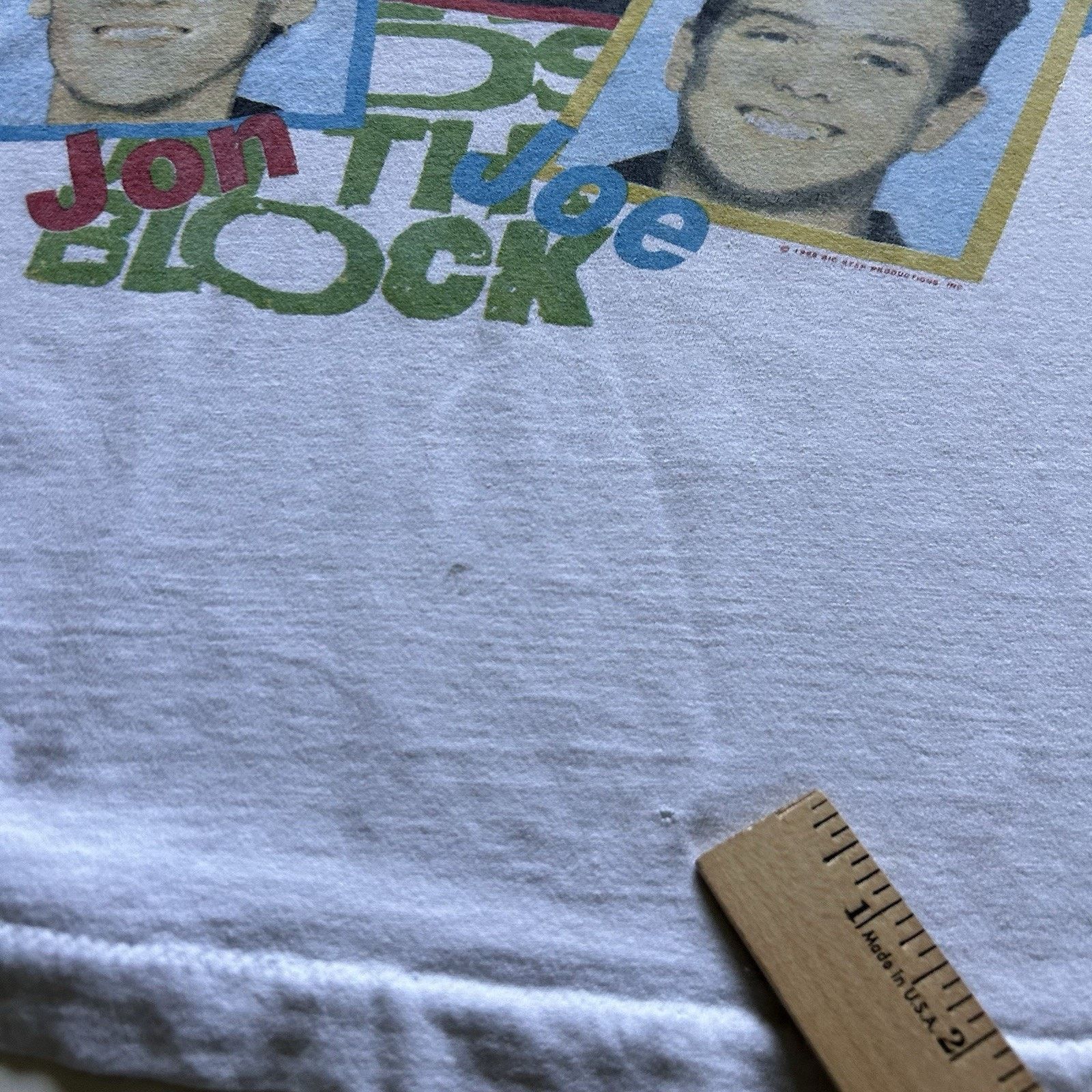 Band Tees Vintage 90s New Kids On The Block T-Shirt Medium NKOTB Rare Size US M / EU 48-50 / 2 - 7 Thumbnail
