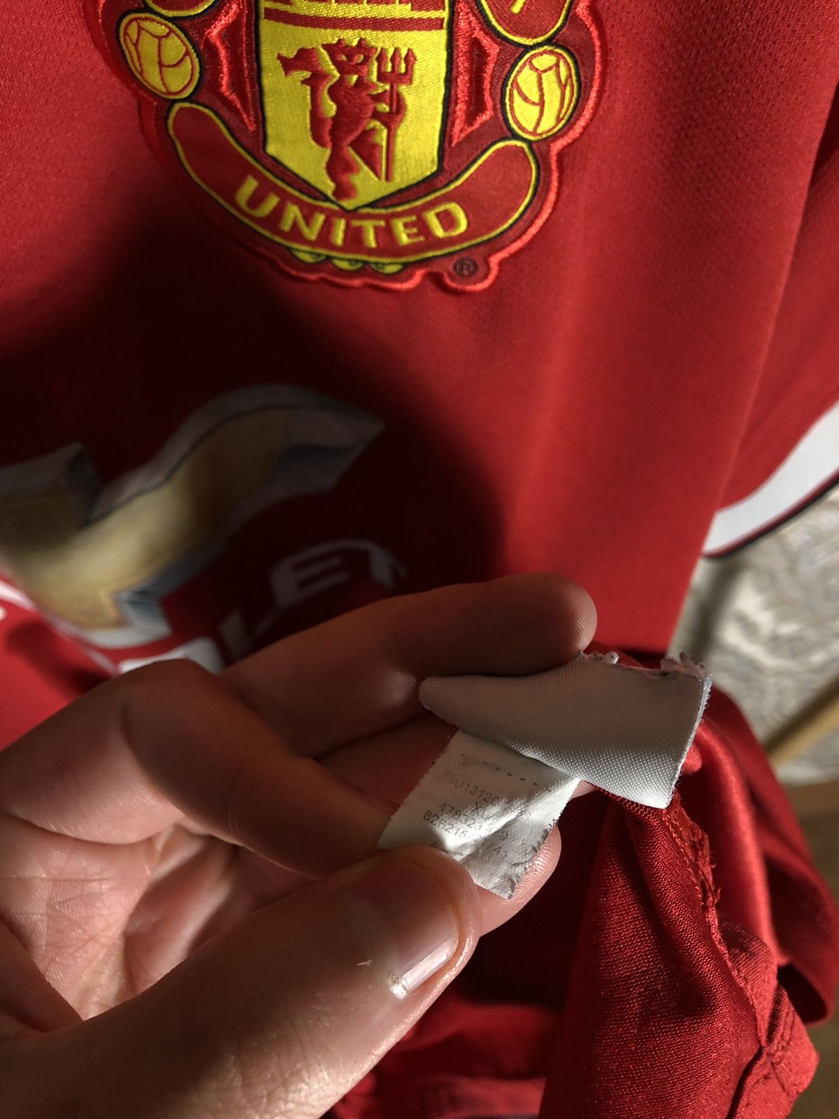 Nike VINTAGE NIKE FC MANCHESTER UNITED ENGLAND SOCCER JERSEY Y2K Size US XL / EU 56 / 4 - 5 Thumbnail