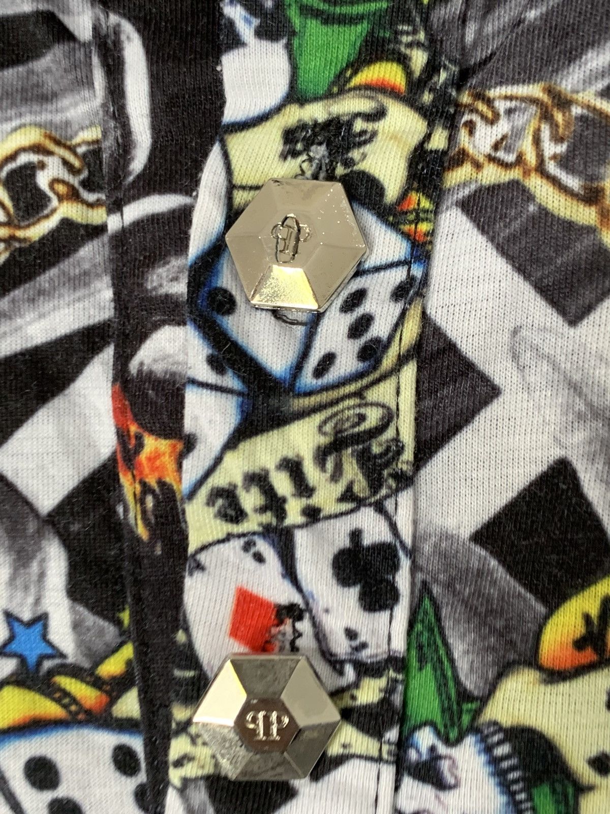 Philipp Plein philip plein edhardy style polo shirt Size US M / EU 48-50 / 2 - 4 Thumbnail