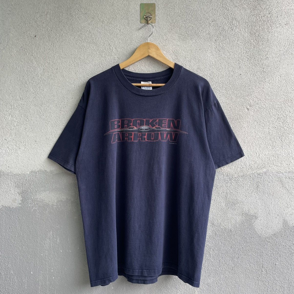 Vintage Vintage 1996 Broken Arrow Movie Tee Shirt Size US XL / EU 56 / 4 - 1 Thumbnail