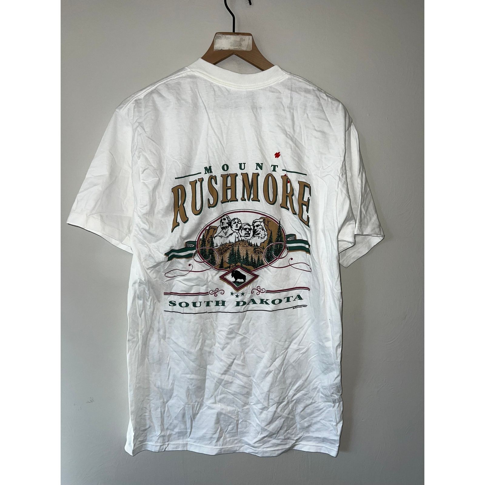 Jerzees Vintage National Park Shirt Test Print Grand Teton Large Size US L / EU 52-54 / 3 - 7 Thumbnail