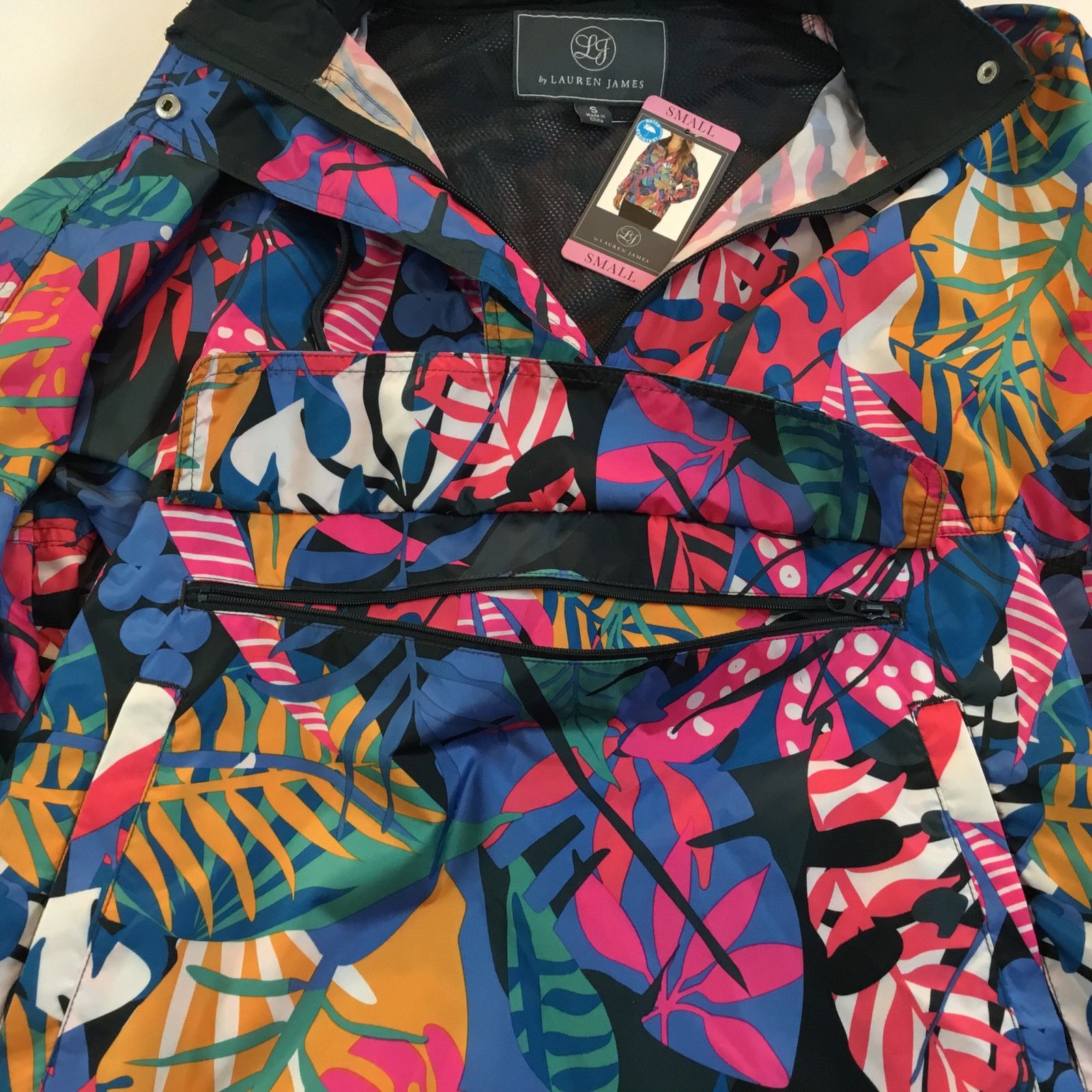 Other Lauren James Water Resistant Jacket Multi-Print Small NWT Size S / US 4 / IT 40 - 5 Thumbnail