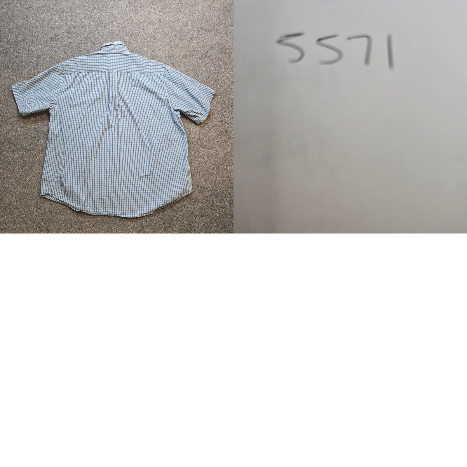 Carhartt Carhartt Shirt Mens XL Blue Plaid Relaxed Fit Short Sleeve Button Casual Size US XL / EU 56 / 4 - 8 Thumbnail
