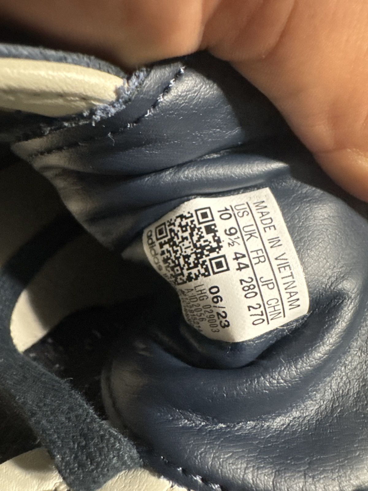 Adidas Adidas Samba Navy Blue Size US 10 / EU 43 - 3 Thumbnail