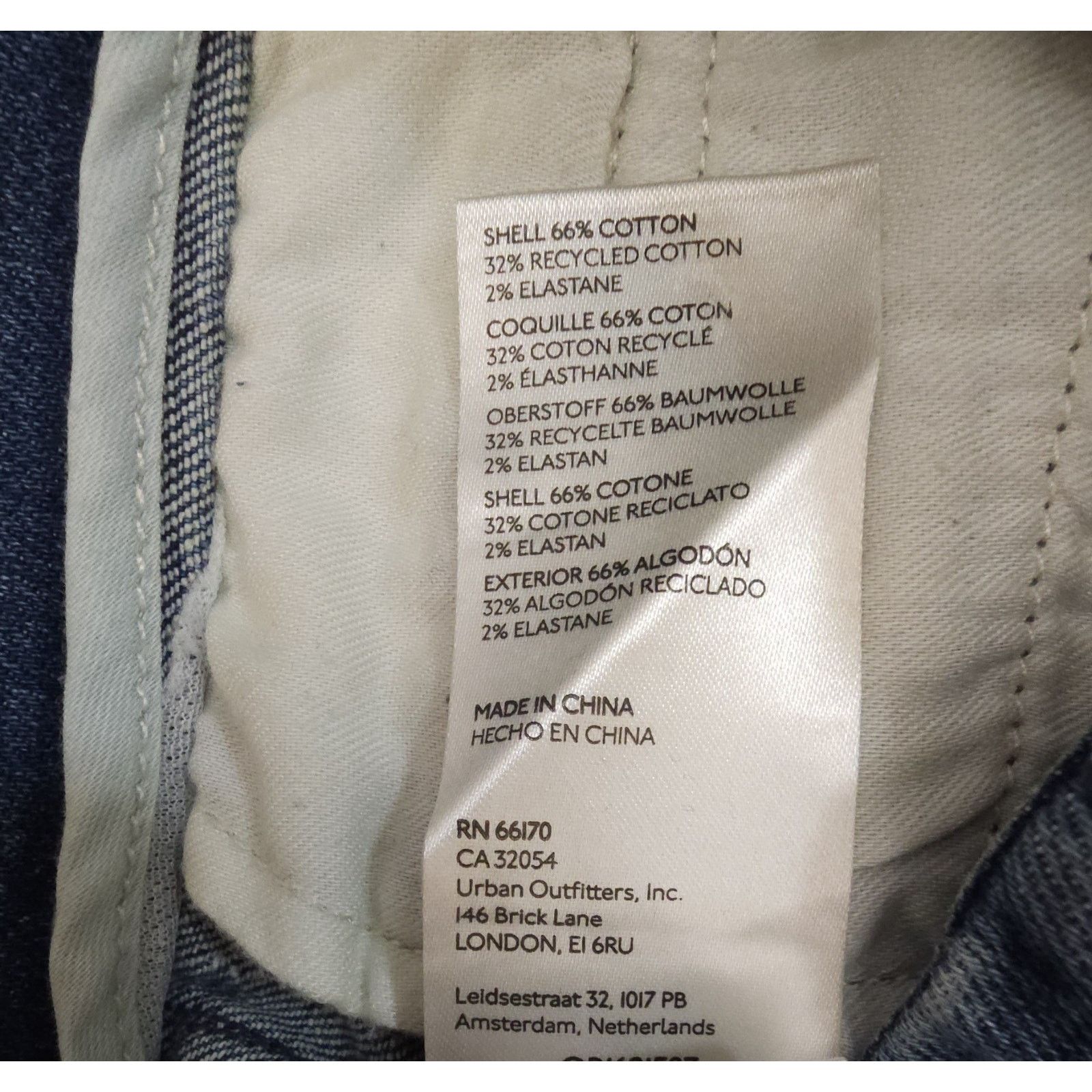 Anthropologie Anthropologie x Maeve High-Rise Front Flap Pockets Straight Size 27" / US 4 / IT 40 - 9 Thumbnail