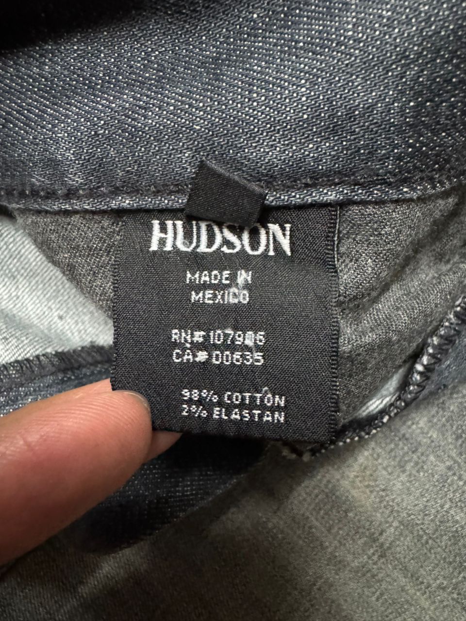 Vintage Vintage Hudson Rusty Mudwash Distressed Ripped Sick Style Size US 34 / EU 50 - 12 Thumbnail
