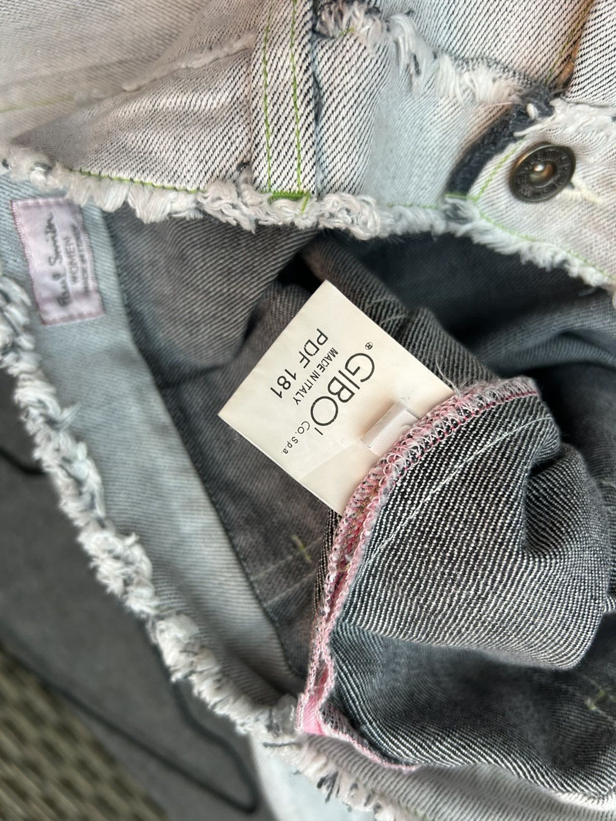 Paul Smith × Vintage 90s Paul Smith Denim Knee Lenght Pleated Skirt Size 42 Size 28" / US 6 / IT 42 - 8 Thumbnail