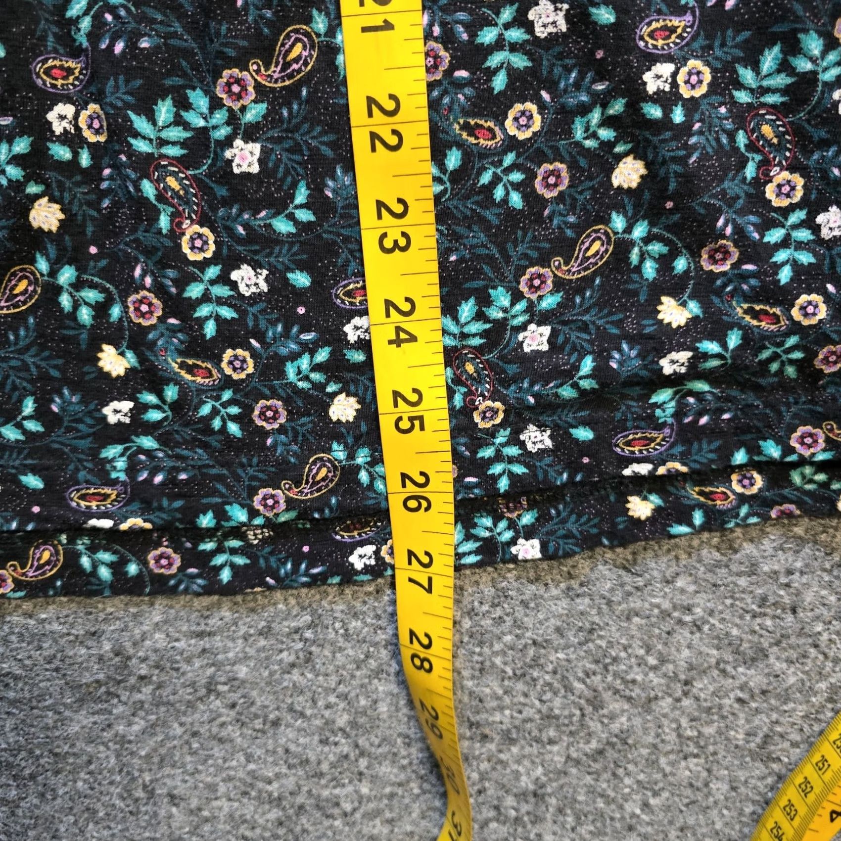 FatFace Fat Face Top Womens Size 10 Black Green Floral Peasant V Neck Ruffle Boho Casual Shirt Womens Regular Vintage: No Size L / US 10 / IT 46 - 6 Thumbnail