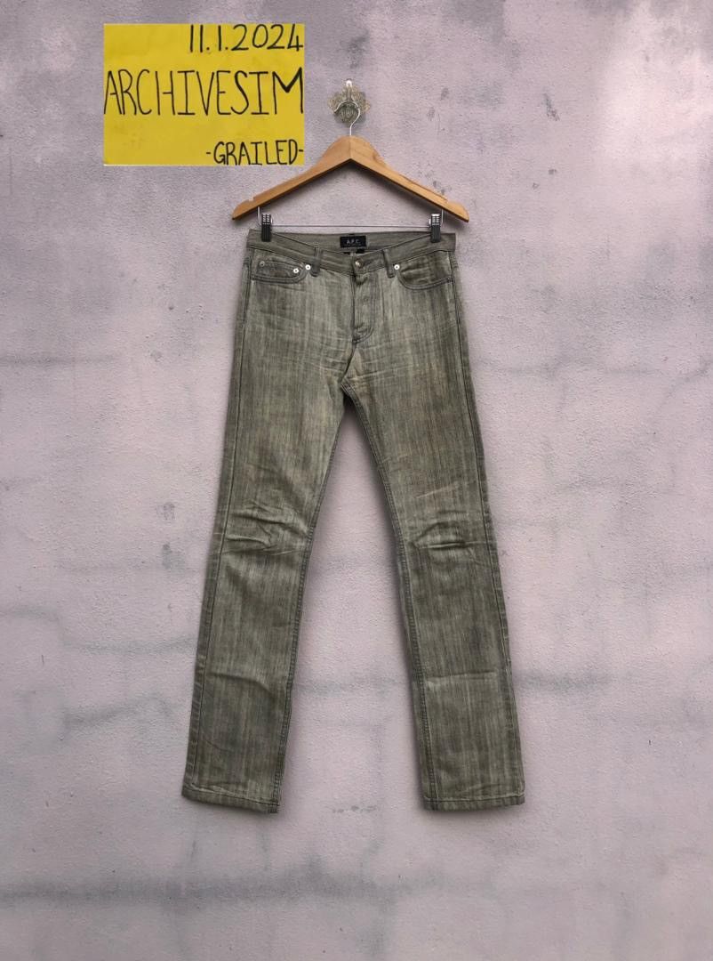 A.P.C. APC Bleach Style Jeans Size US 29 - 2 Thumbnail