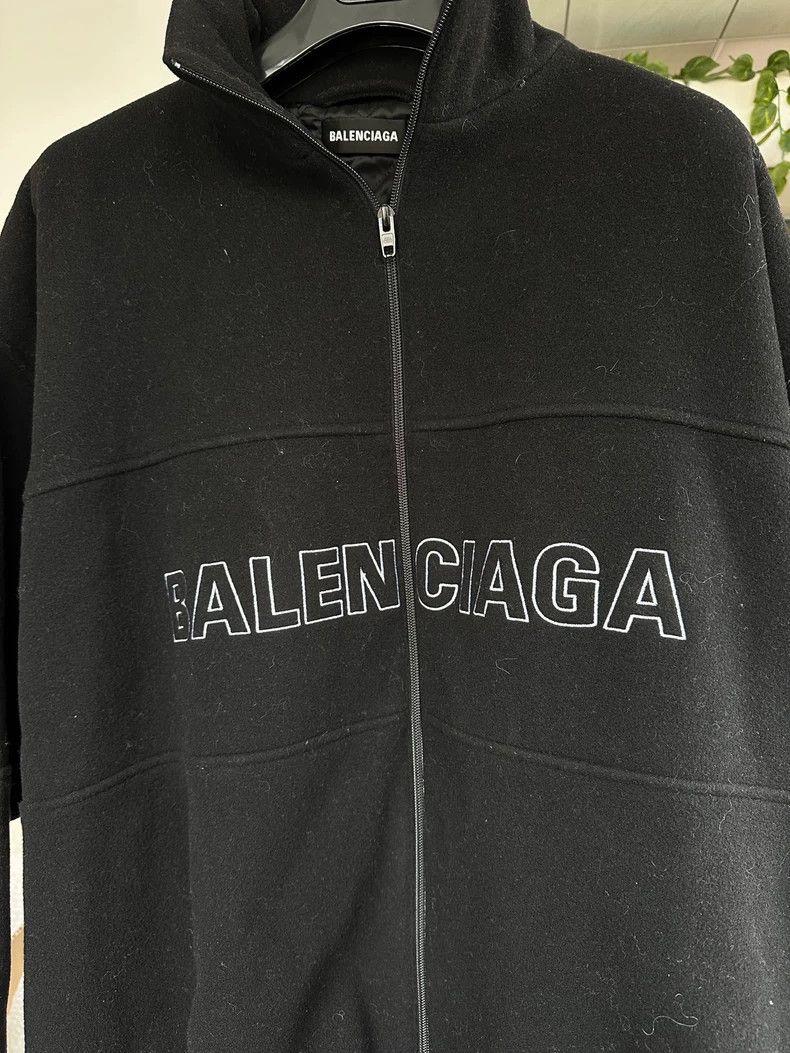 Balenciaga Balenciaga Classic letter woolen zipper 100% wool heavy dut Size US M / EU 48-50 / 2 - 2 Thumbnail