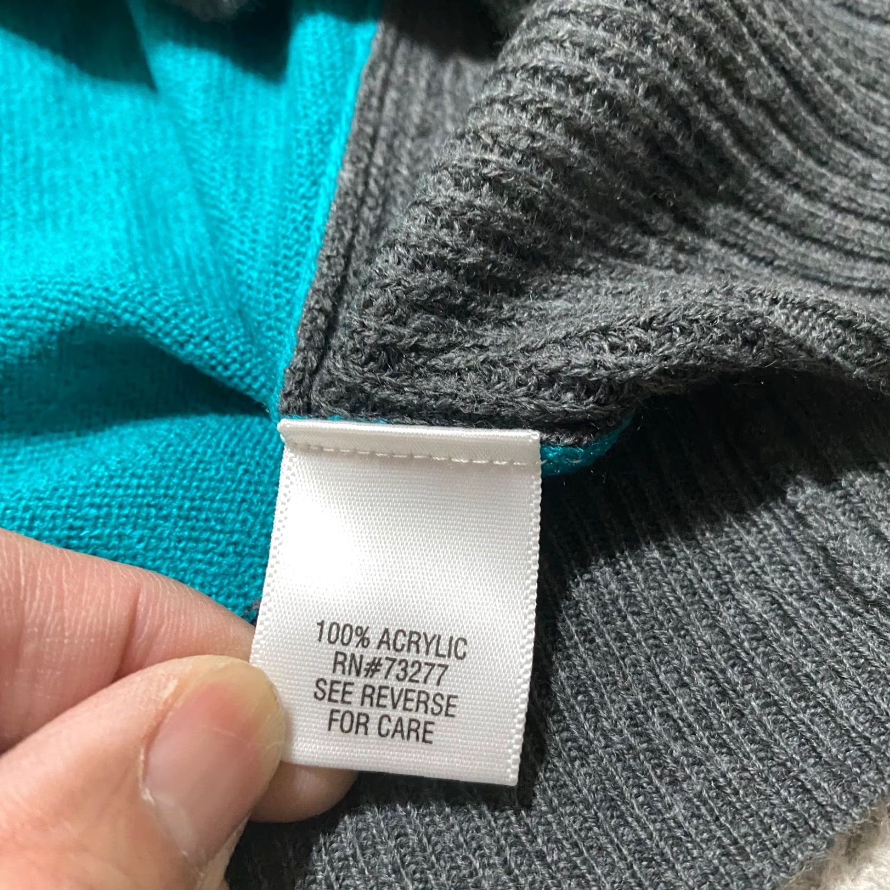 Apt. 9 Apt. 9 Sweater Womens Medium Crew Neck Green Colorblock Pullover NWT Cozy Knit Warm Winter Fall 90s Style Mens Womens Size M / US 6-8 / IT 42-44 - 6 Thumbnail