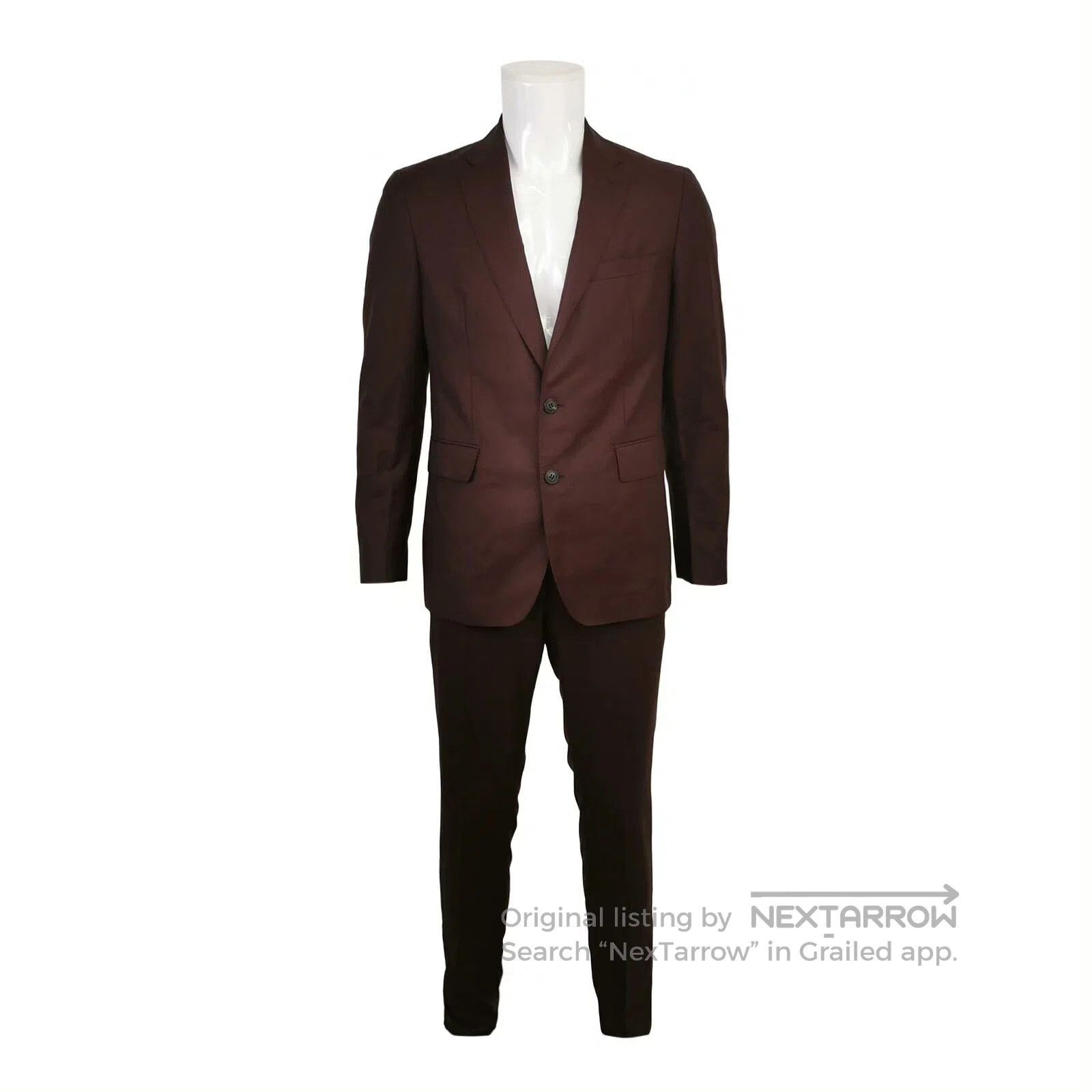 Burberry Burberry Men's Wool Mohair Suit Set. Size US S / EU 44-46 / 1 - 1 Thumbnail