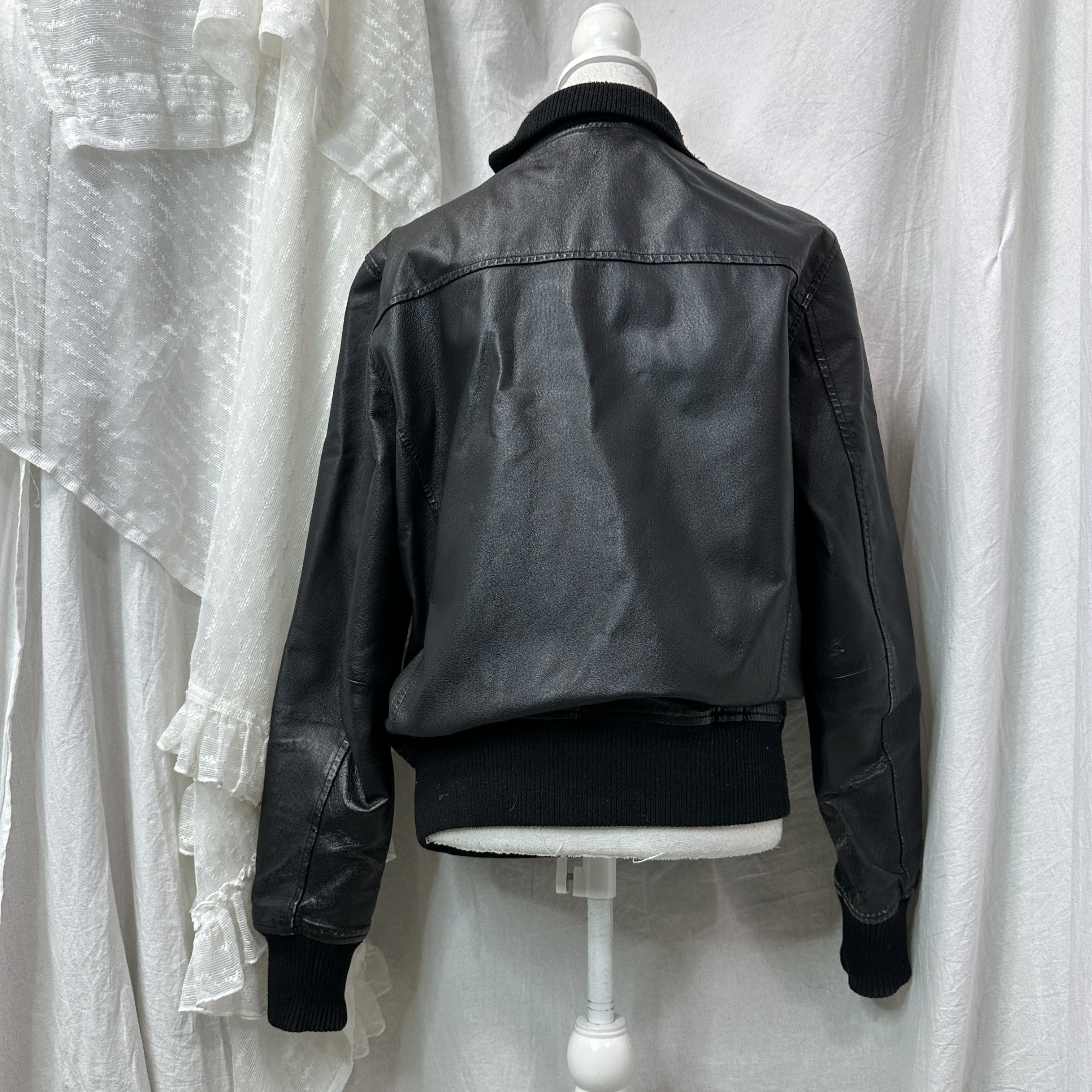 Vintage Vintage Leather Moto Racing Biker Grunge Oversize Jacket Y2K Size US M / EU 48-50 / 2 - 7 Thumbnail