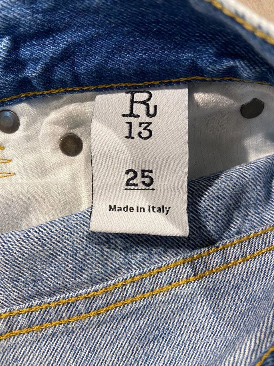 R13 R13 Boyfriend Jeans Size 25" / US 0 / IT 36 - 6 Thumbnail