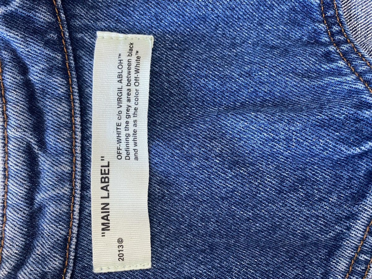 Off-White Off-White SS2017 Denim Shirt Size US M / EU 48-50 / 2 - 3 Thumbnail