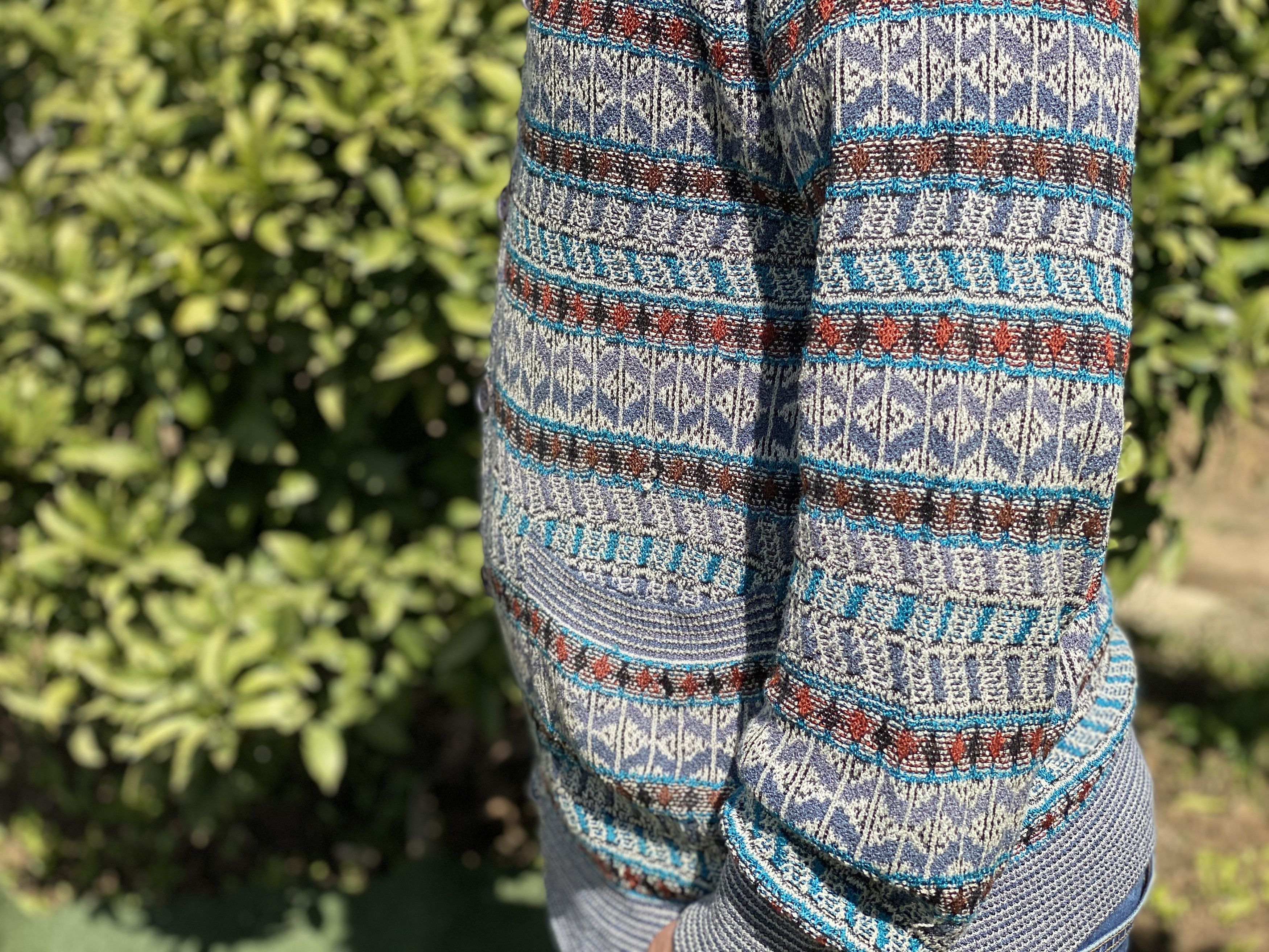 Missoni Missoni 3D Knit Pullover Geometr Retro Size 48 M Jeresy Size US M / EU 48-50 / 2 - 14 Thumbnail