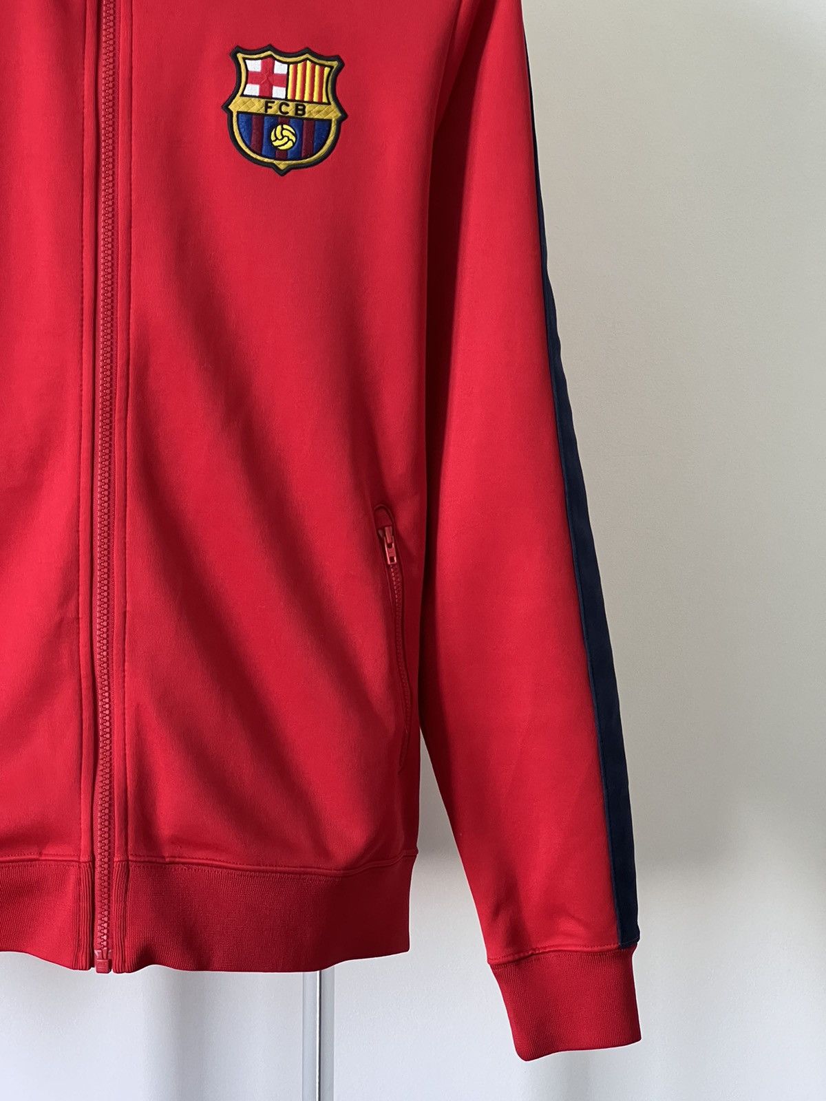 Nike Nike Barcelona 2013/14 Soccer Jacket Size US M / EU 48-50 / 2 - 4 Thumbnail