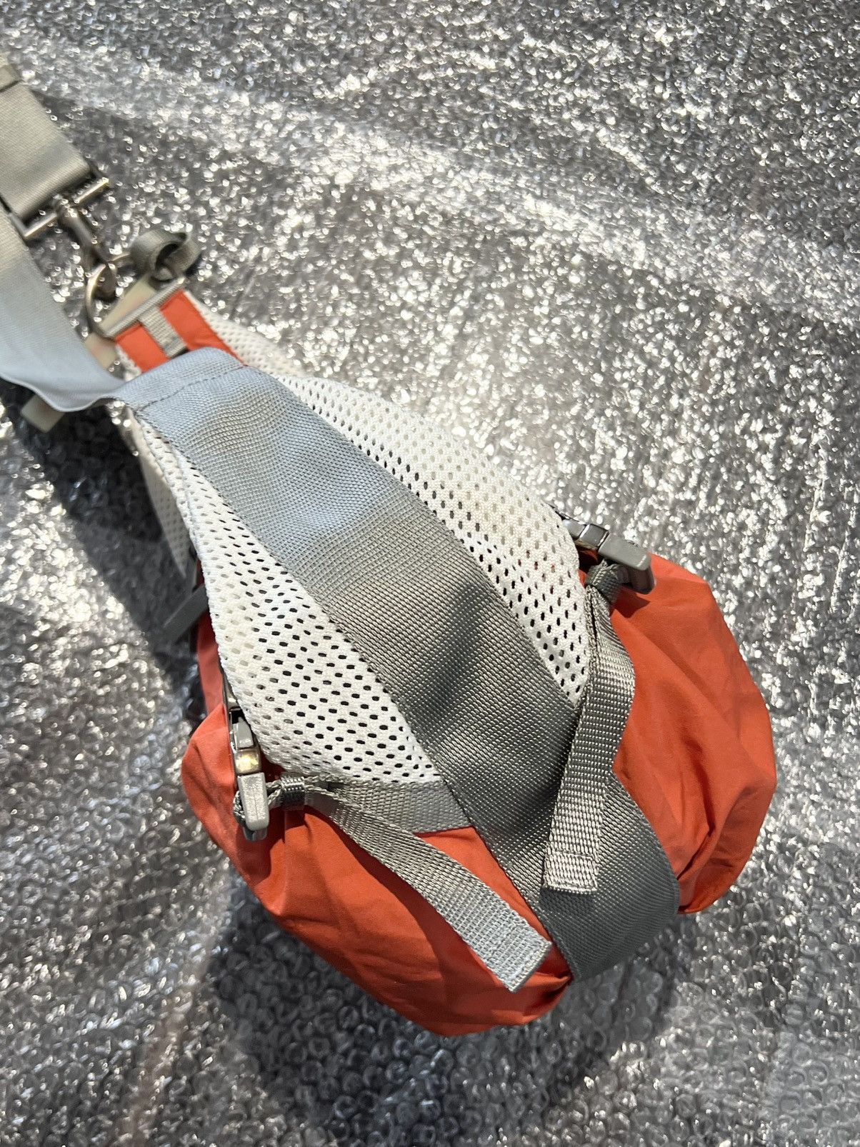 Prada Prada Sports Redline Early 2000’s Orange Mesh Sling bag Size ONE SIZE - 2 Thumbnail