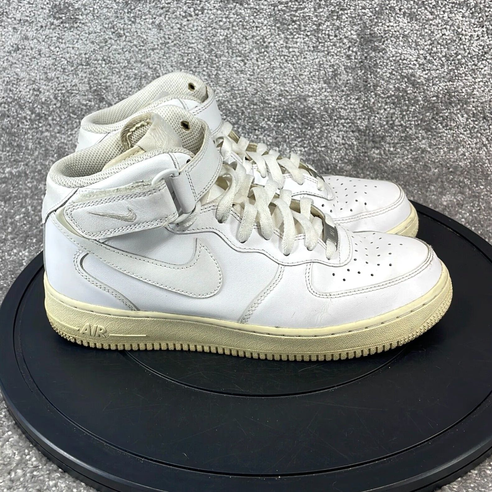 Nike Air Force Mid Top Mens White Size Running Sneaker