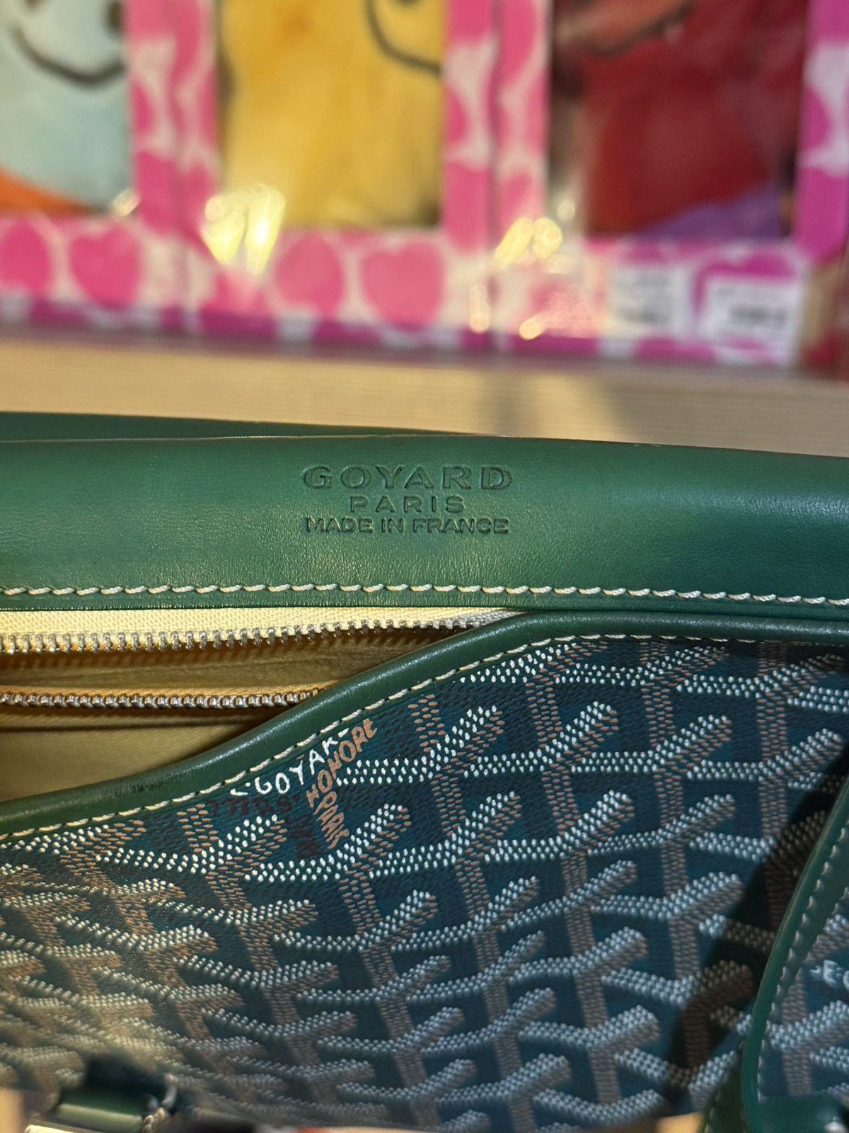 Goyard Goyard Belvedere MM Messenger Bag Green Size ONE SIZE - 10 Thumbnail