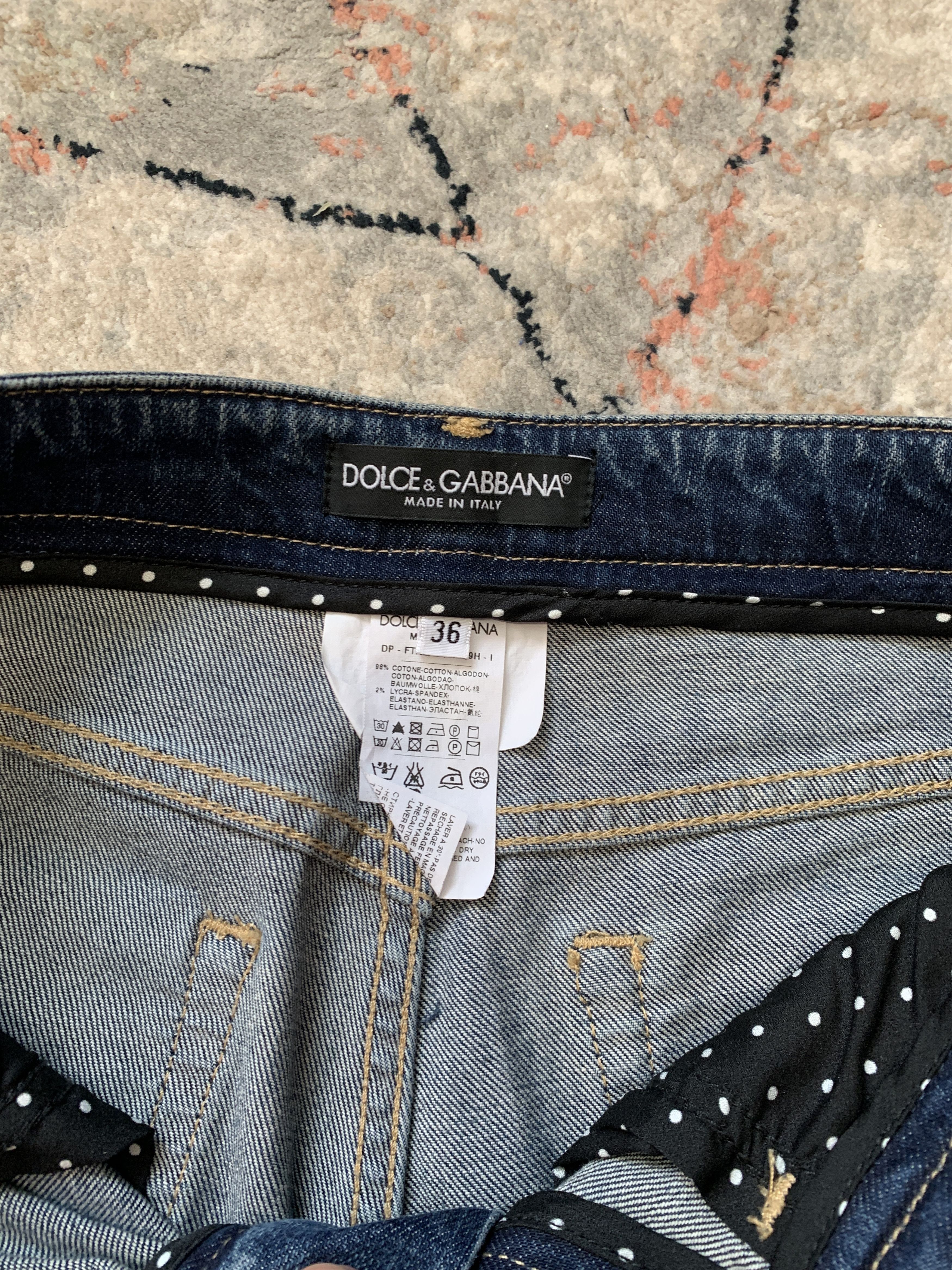 Dolce & Gabbana Docle & Gabbana Jeans Size 25" / US 0 / IT 36 - 5 Thumbnail