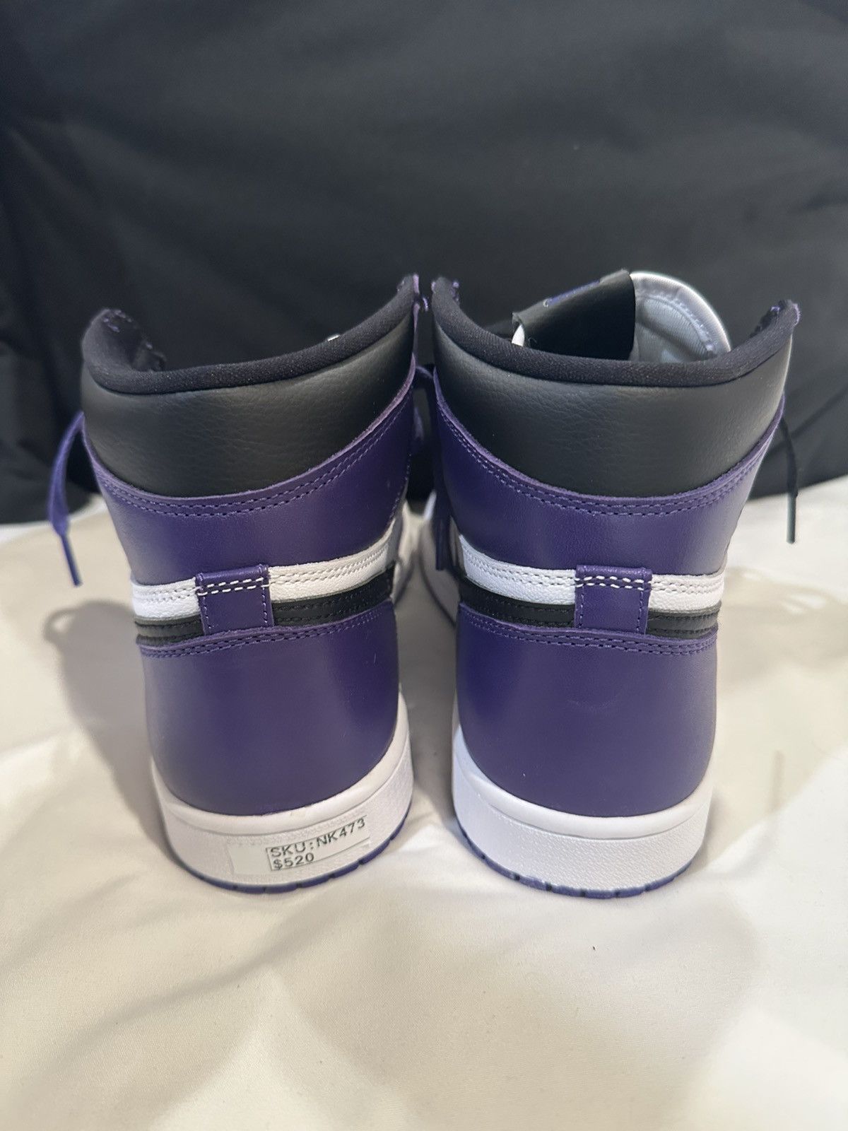 Jordan Brand × Nike Nike Jordan 1 Retro High OG Court Purple 2.0 (Never Worn) Size US 10 / EU 43 - 6 Thumbnail