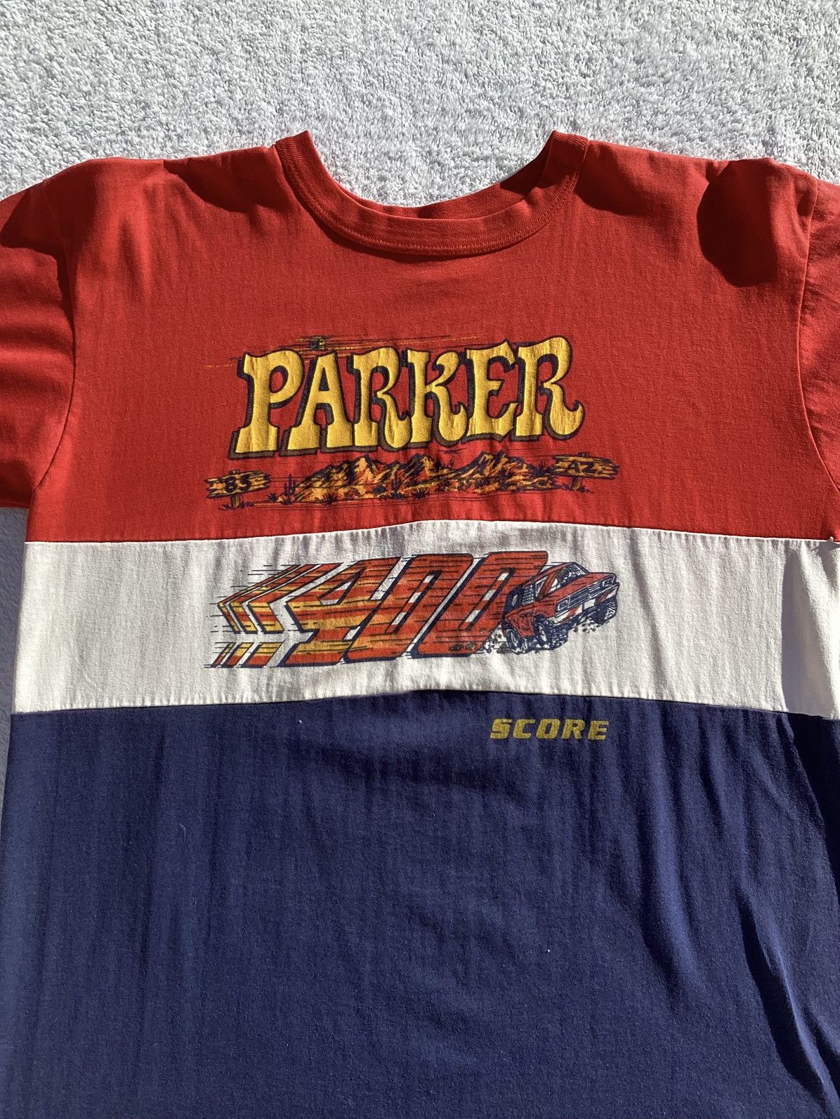 Other Vtg 1985 Parker 400 off-road racing single stitch USA made T Size US L / EU 52-54 / 3 - 2 Thumbnail