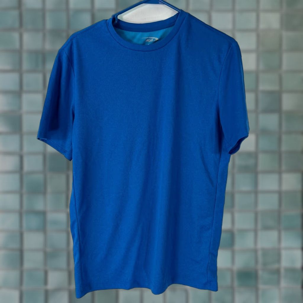 Vintage MTA Sport Mens Crew Neck Short Sleeves T Shirt Casual Blue Pullover Size M Size US M / EU 48-50 / 2 - 1 Thumbnail