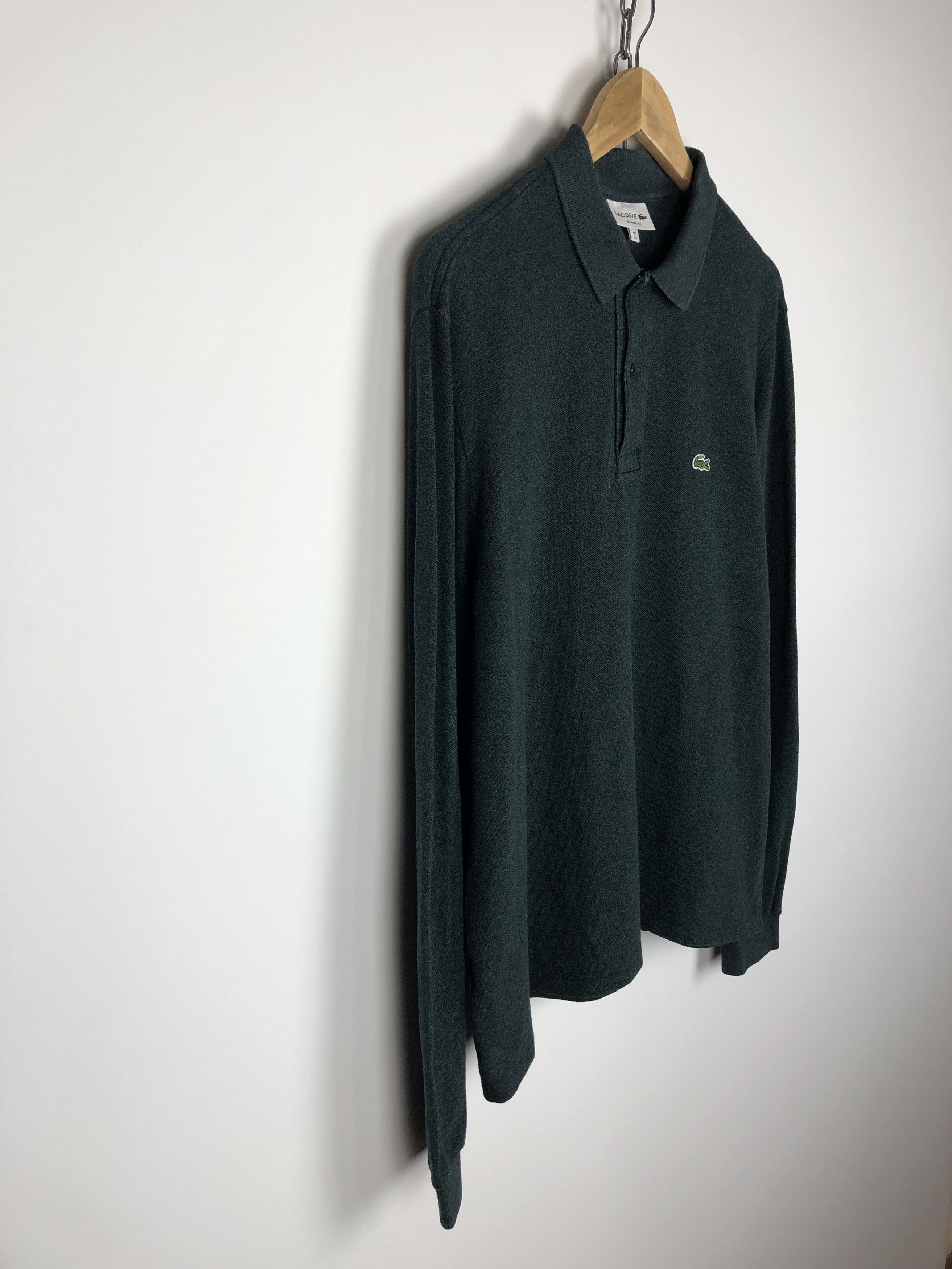 Lacoste Lacoste Long Sleeve Pullover Green Small Logo size L Size US L / EU 52-54 / 3 - 5 Thumbnail