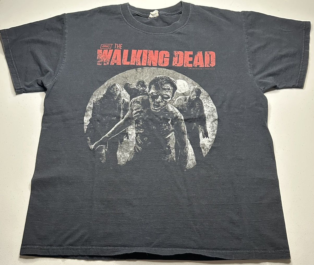 Garbage TV Vintage Y2K The Walking Dead Zombie TV 2012 T-shirt Size US L / EU 52-54 / 3 - 1 Thumbnail