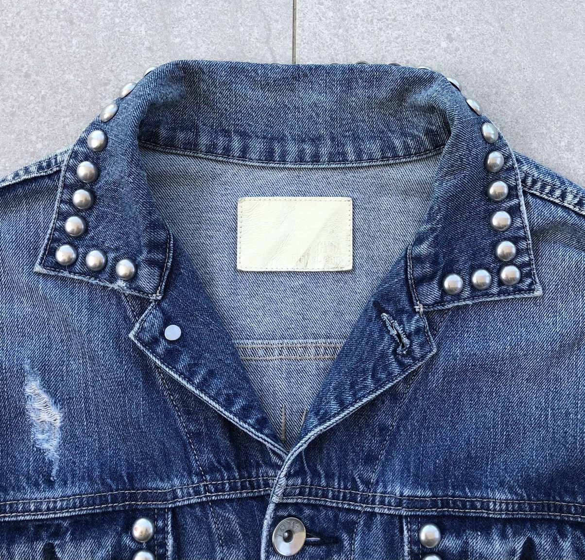 Vintage GYDA Los Angeles Embroidery Logo Denim Jacket Size US L / EU 52-54 / 3 - 19 Thumbnail