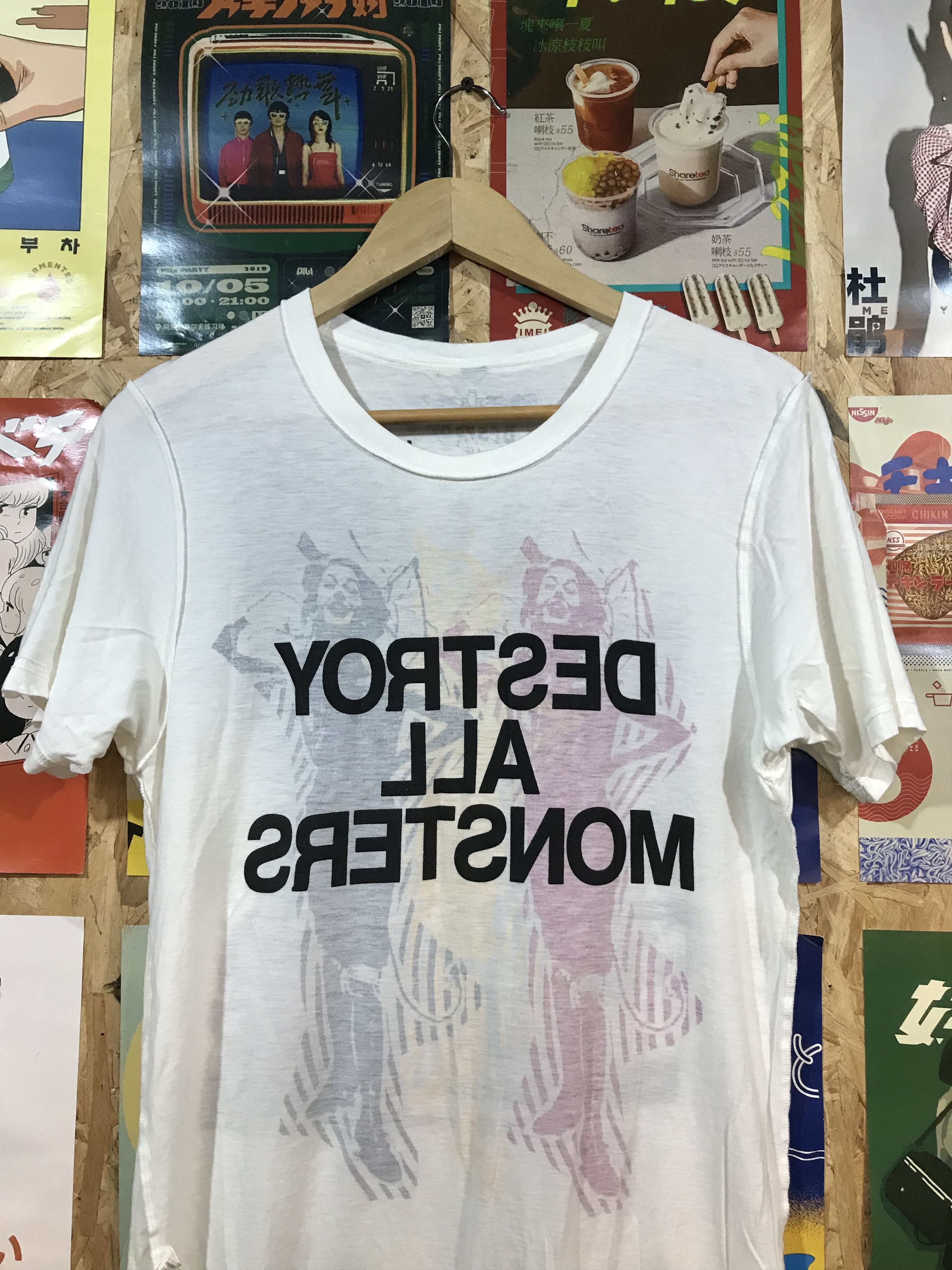 Hysteric Glamour HYSTERIC GLAMOUR DESTROY ALL MONSTER 2006 TEE Size M / US 6-8 / IT 42-44 - 7 Thumbnail